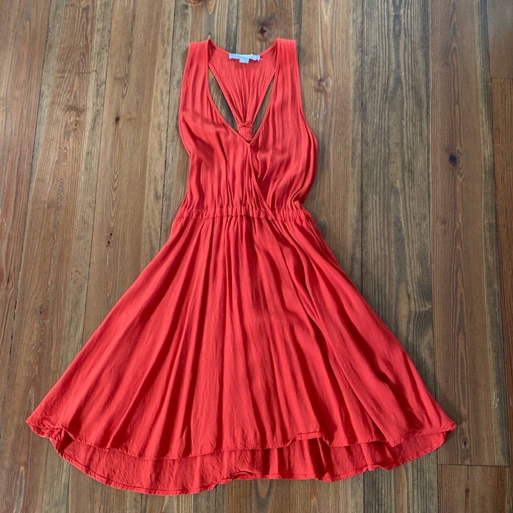 Fun Flared Halter Dress with Pockets